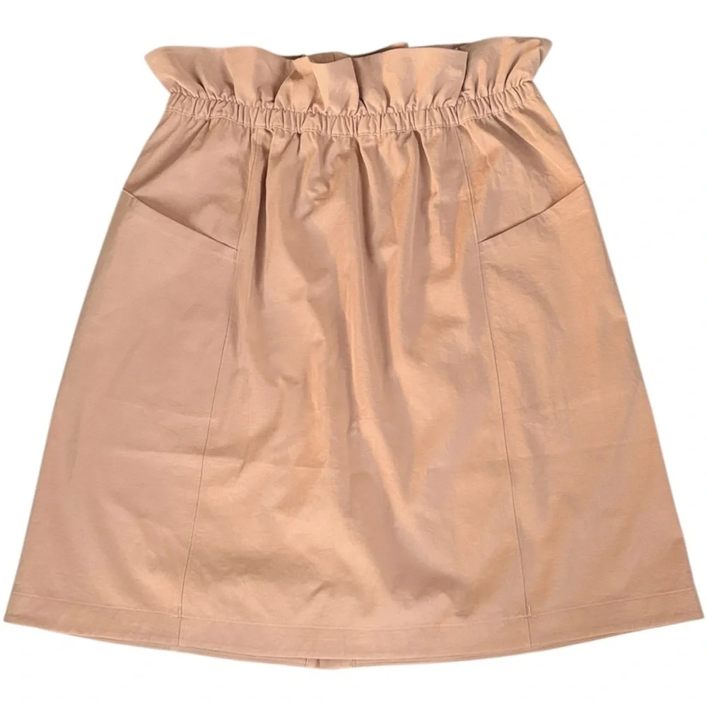Like New Lululemon Trip Taker Paperbag Skirt Tan Size 8
